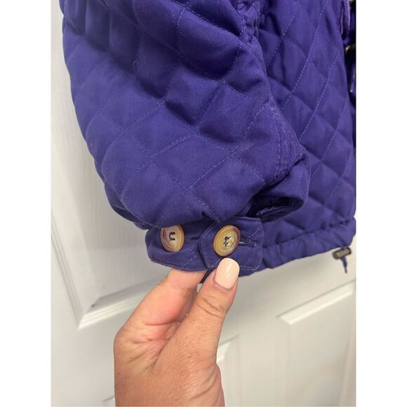 Express Purple Quilted Barn Jacket sz M - Picture 3 of 6